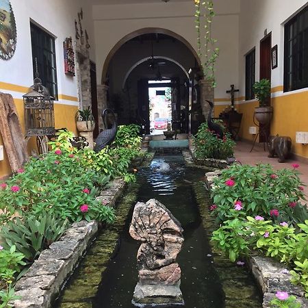 Hotel San Miguel Arcangel Izamal Bagian luar foto