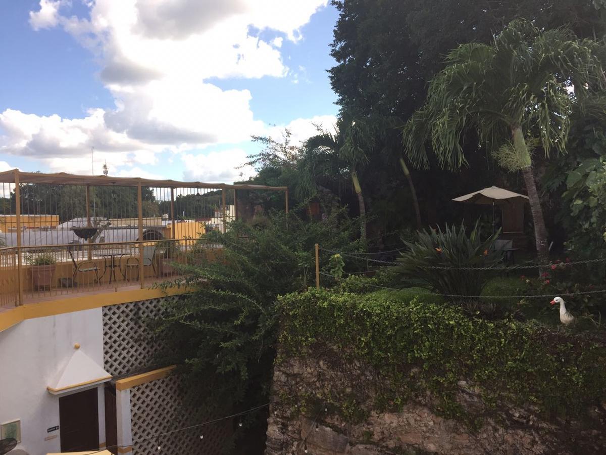 Hotel San Miguel Arcangel Izamal Bagian luar foto